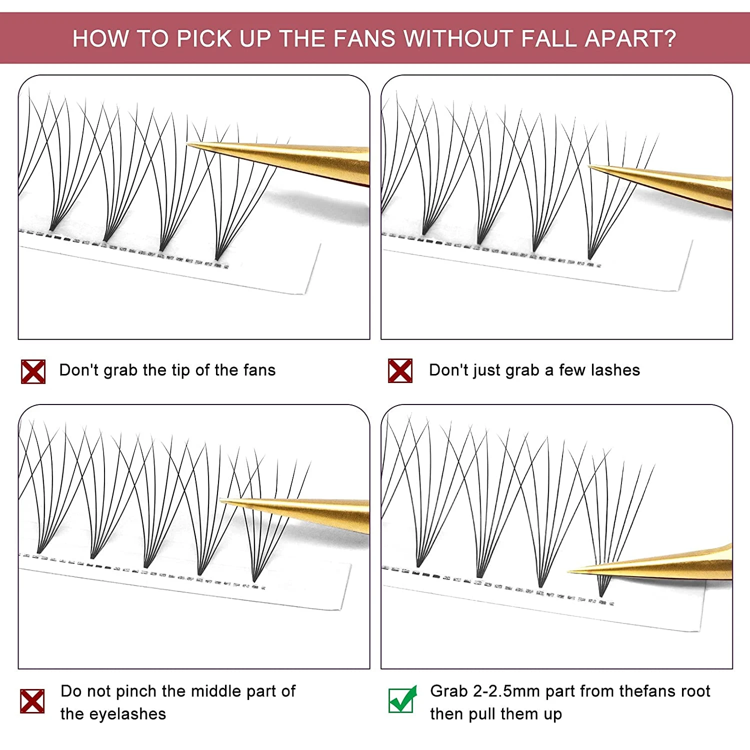 6D pre fans volume lashes 6D pre fans volume lashes