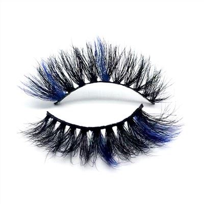 20mm Litur Mink augnhár